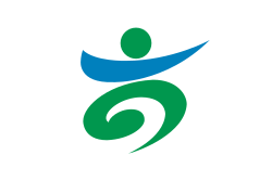 Flag of Takaoka, Toyama